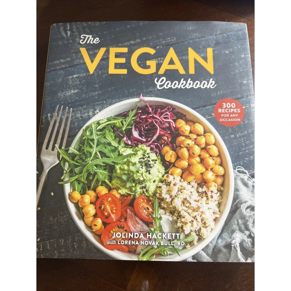 The Vegan Cookbook - Hardcover, by Jolinda Hackett - Good